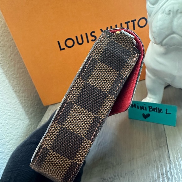 Authentic Pre❤️d Louis Vuitton Damier Ebene Felicie Pochette - Picture 5 of 13